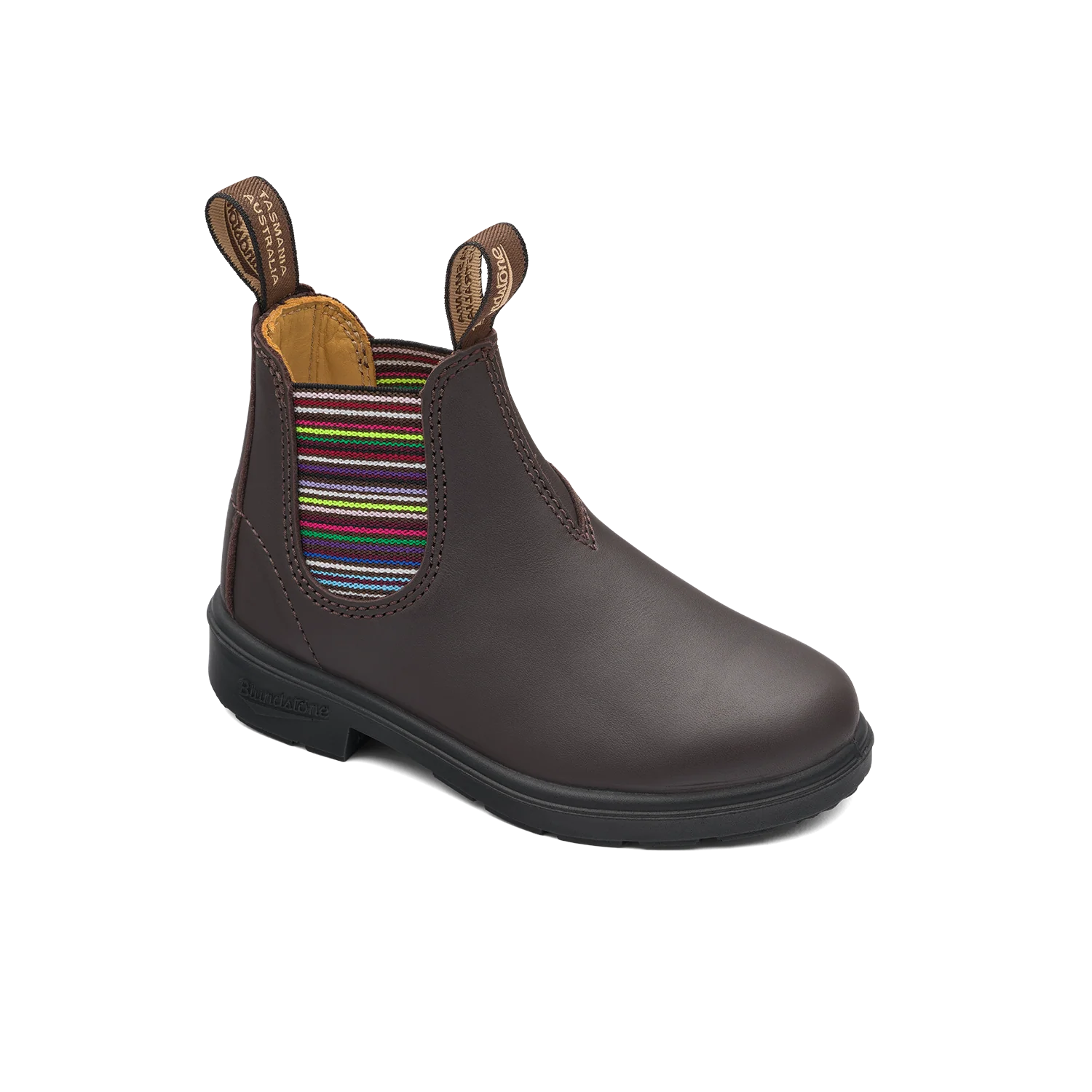 Blundstone 1413 Kids Brown Striped Elastic