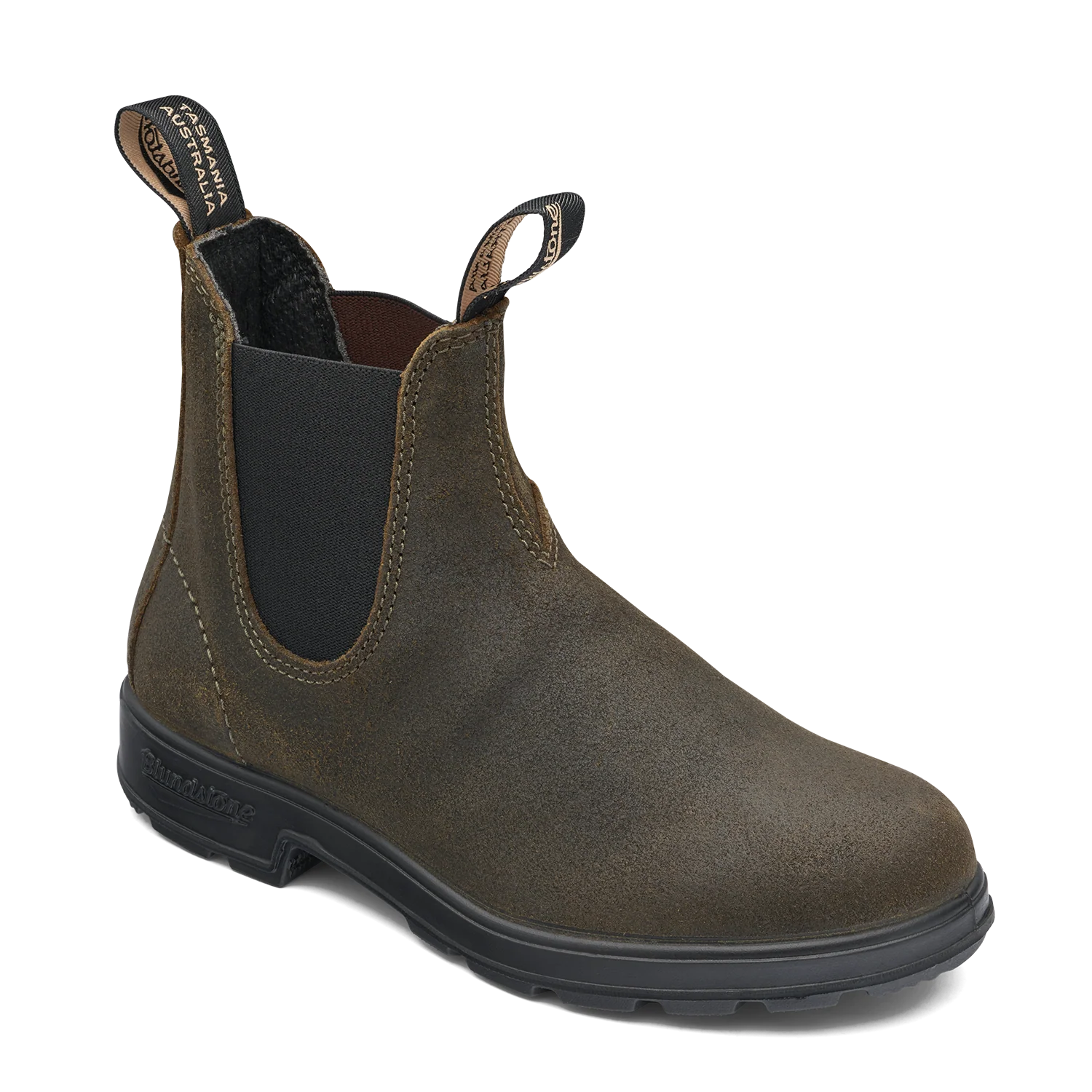 Blundstone 1615 Originals Dark Olive Waxed Suede