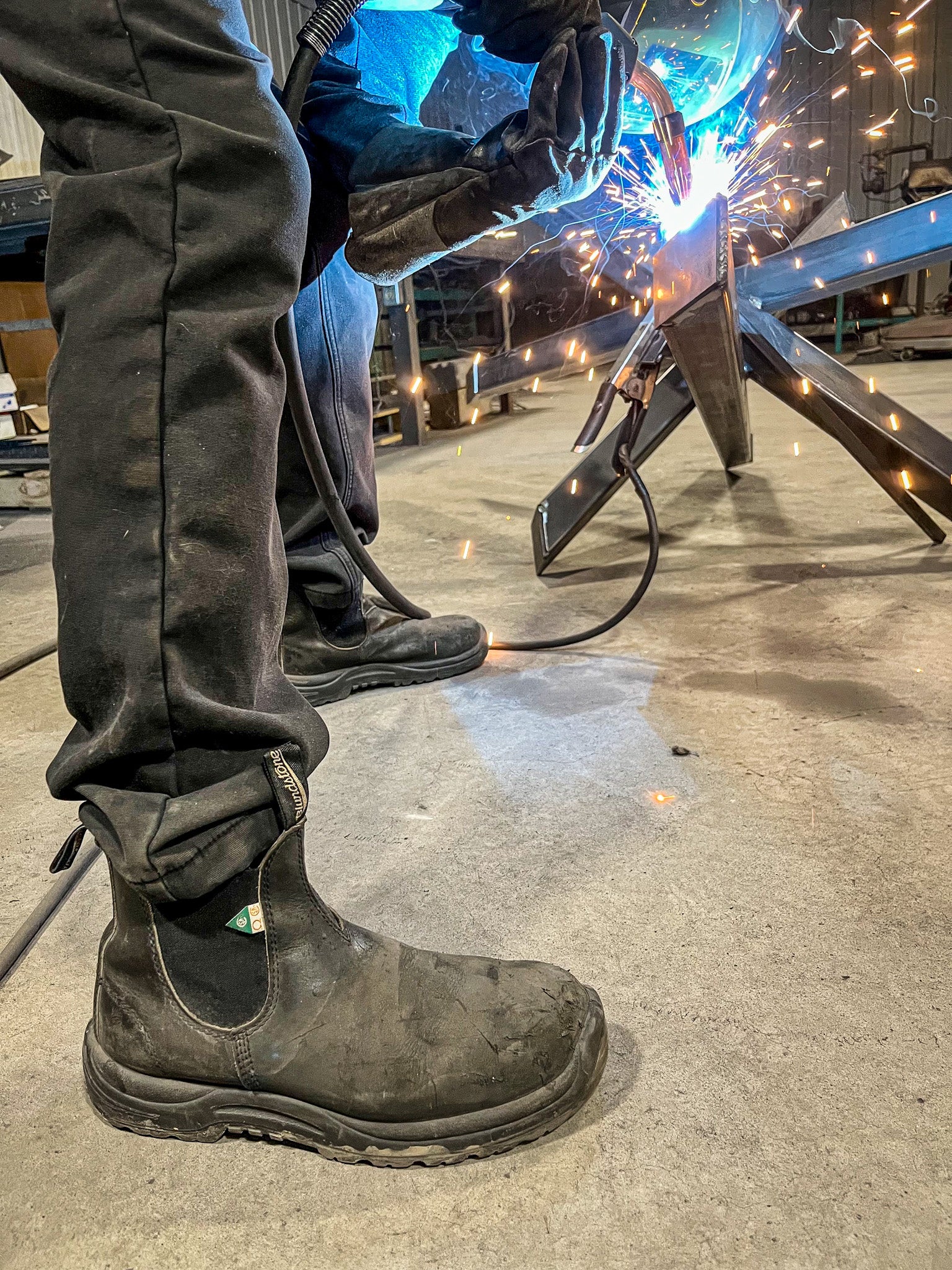 Blundstone 163 Work & Safety Boot Black - Image 6