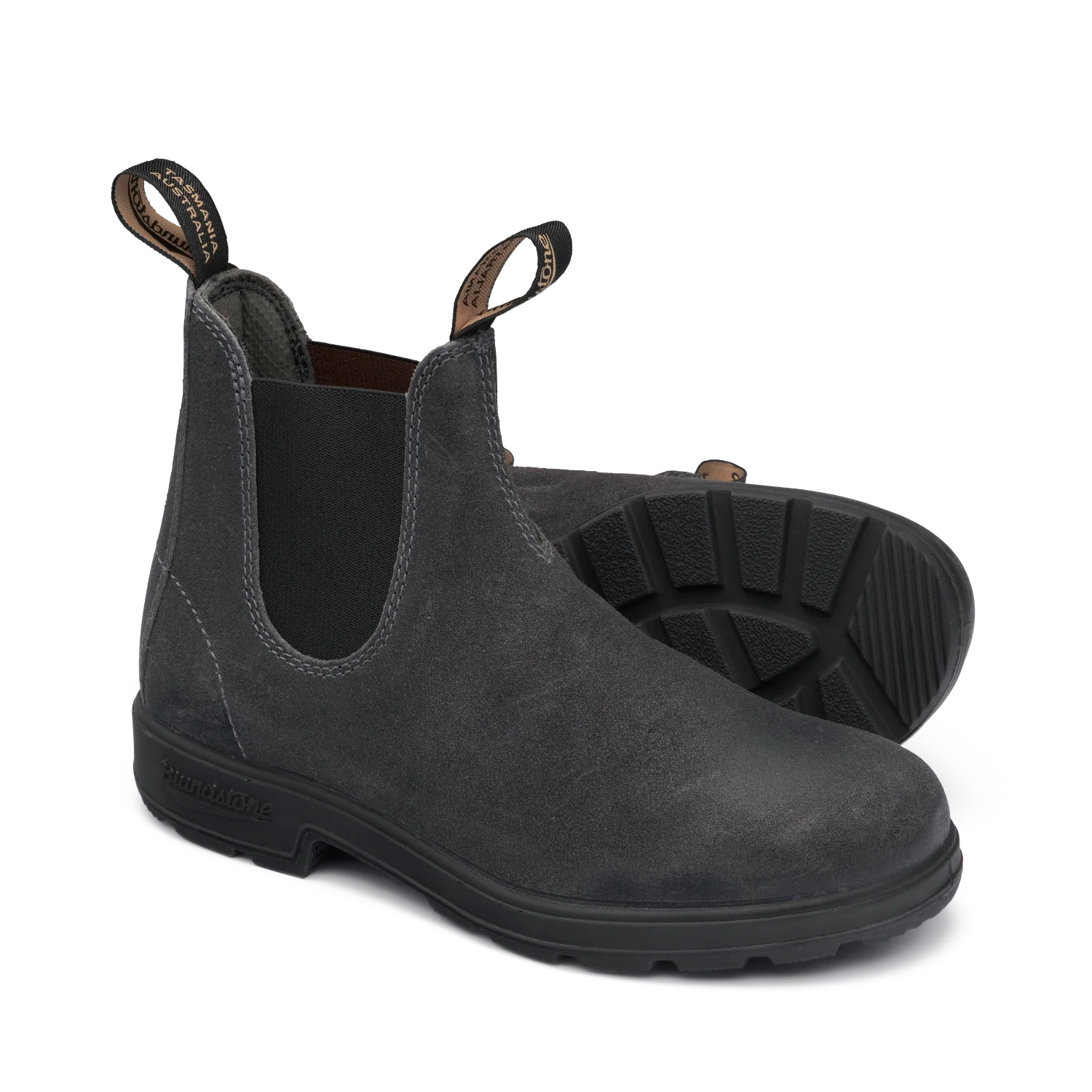 Blundstone 1910 Originals Steel Grey Waxed Suede - Image 3