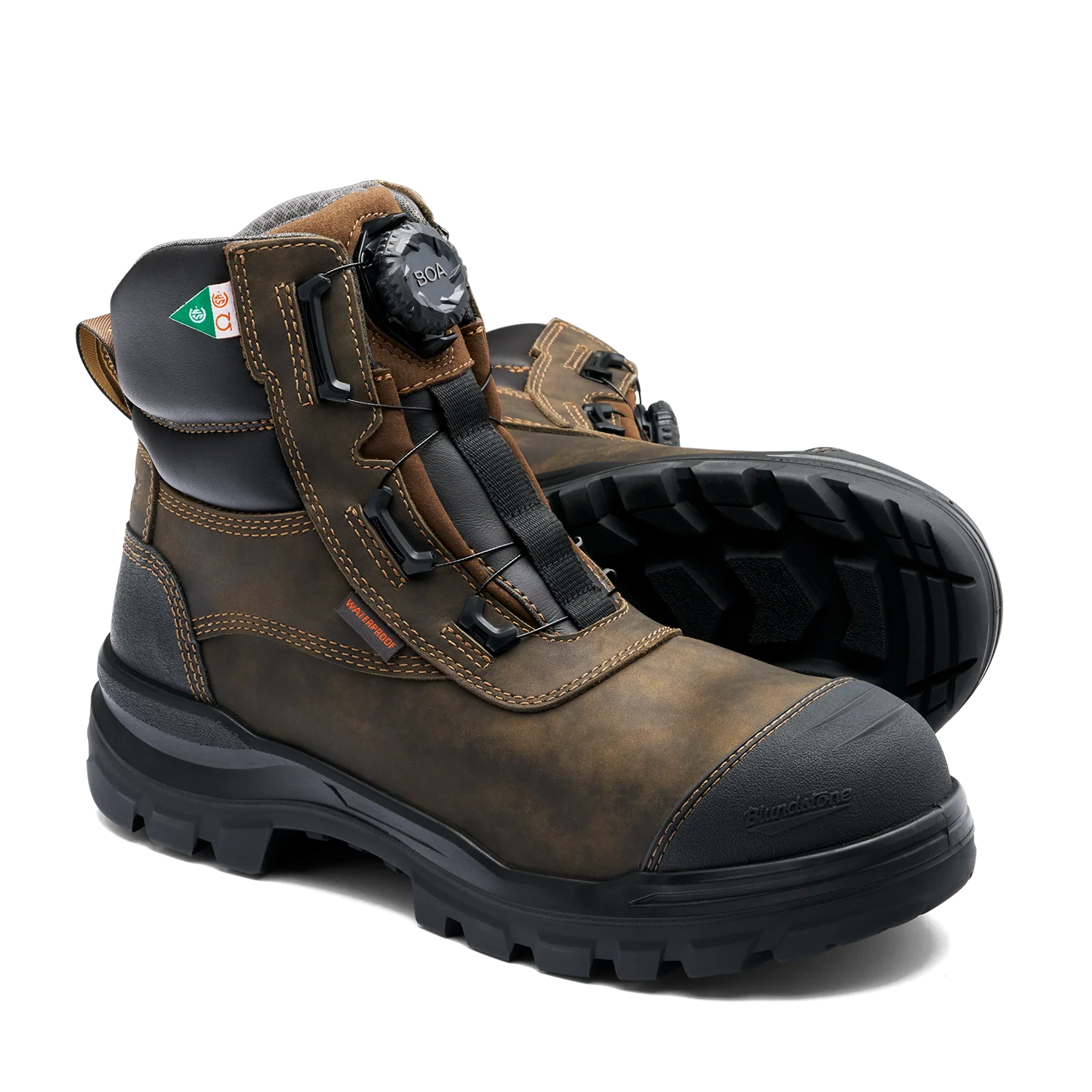 Blundstone #8322 Work & Safety BOA® Boot RotoFlex Rustic Brown - Image 3