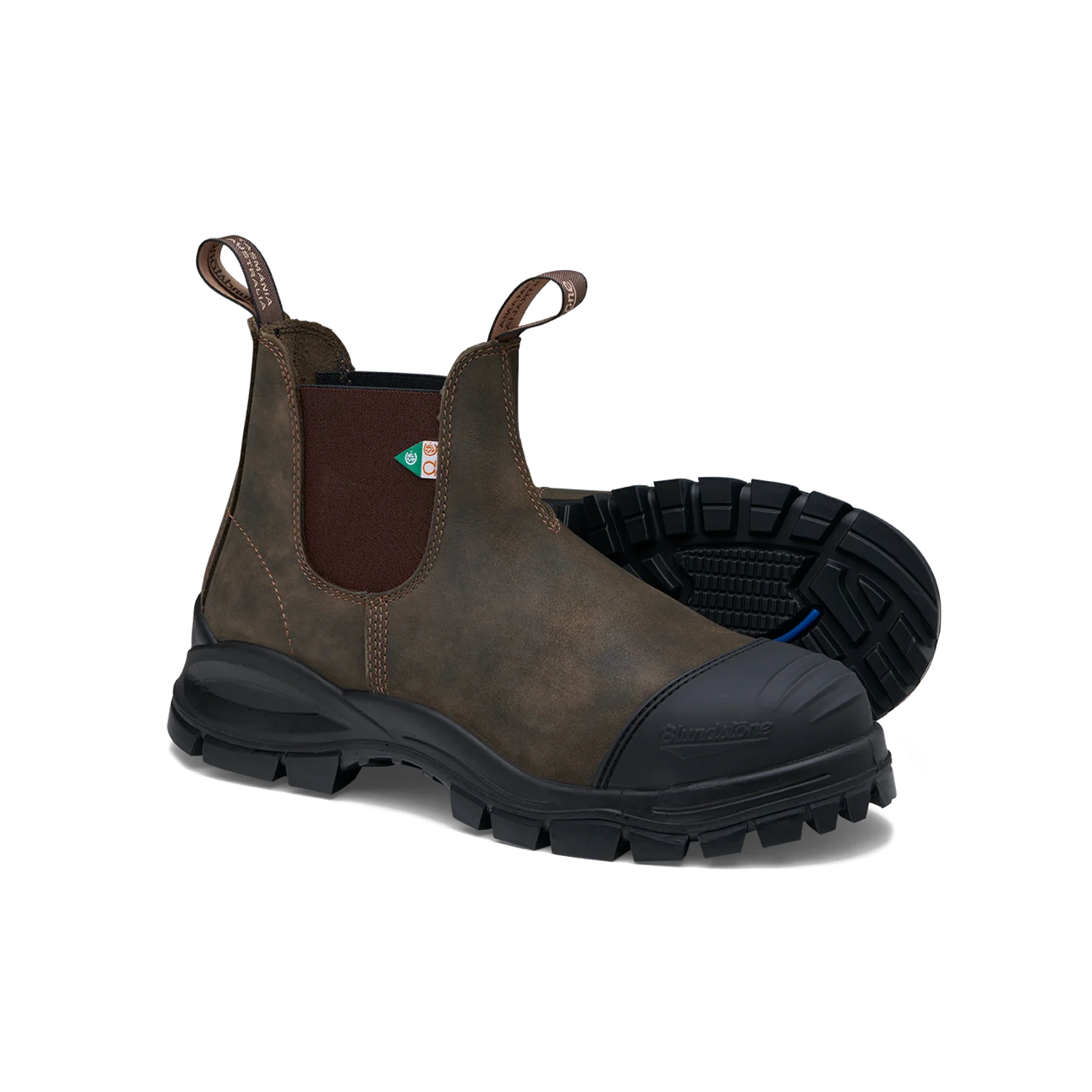 Blundstone #962 Work & Safety Boot XFR Waxy Rustic Brown - Image 3