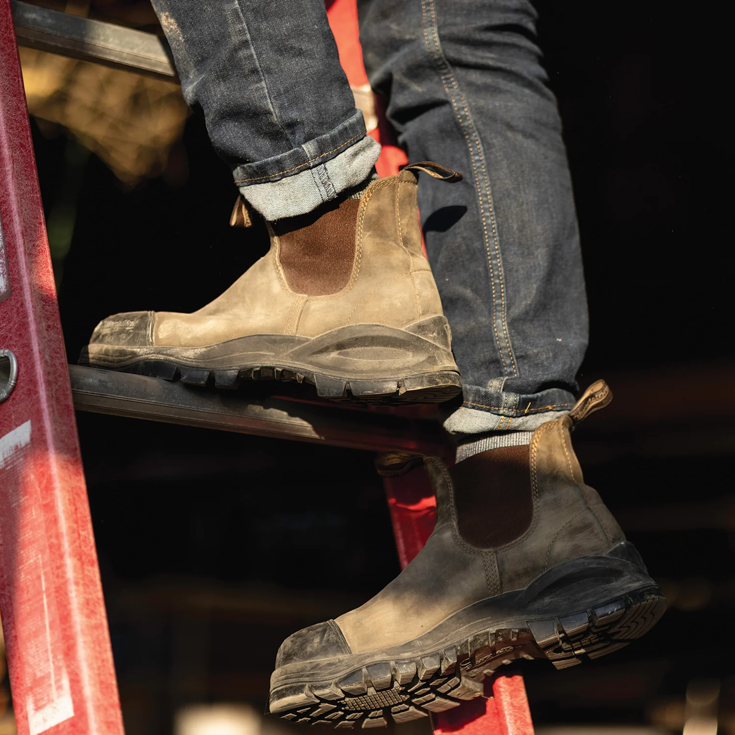 Blundstone #962 Work & Safety Boot XFR Waxy Rustic Brown - Image 6