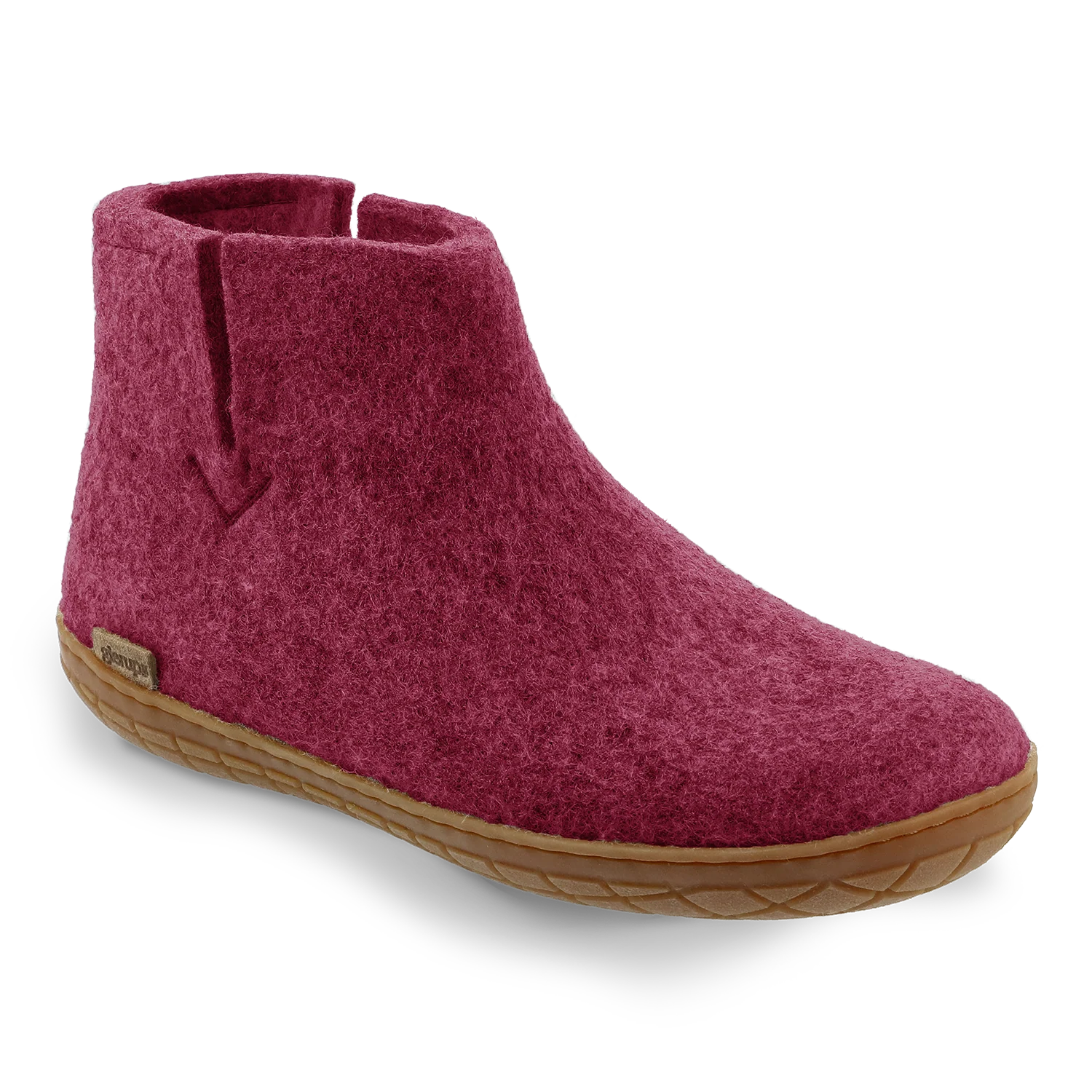 Glerups Boot Cranberry - Rubber Sole