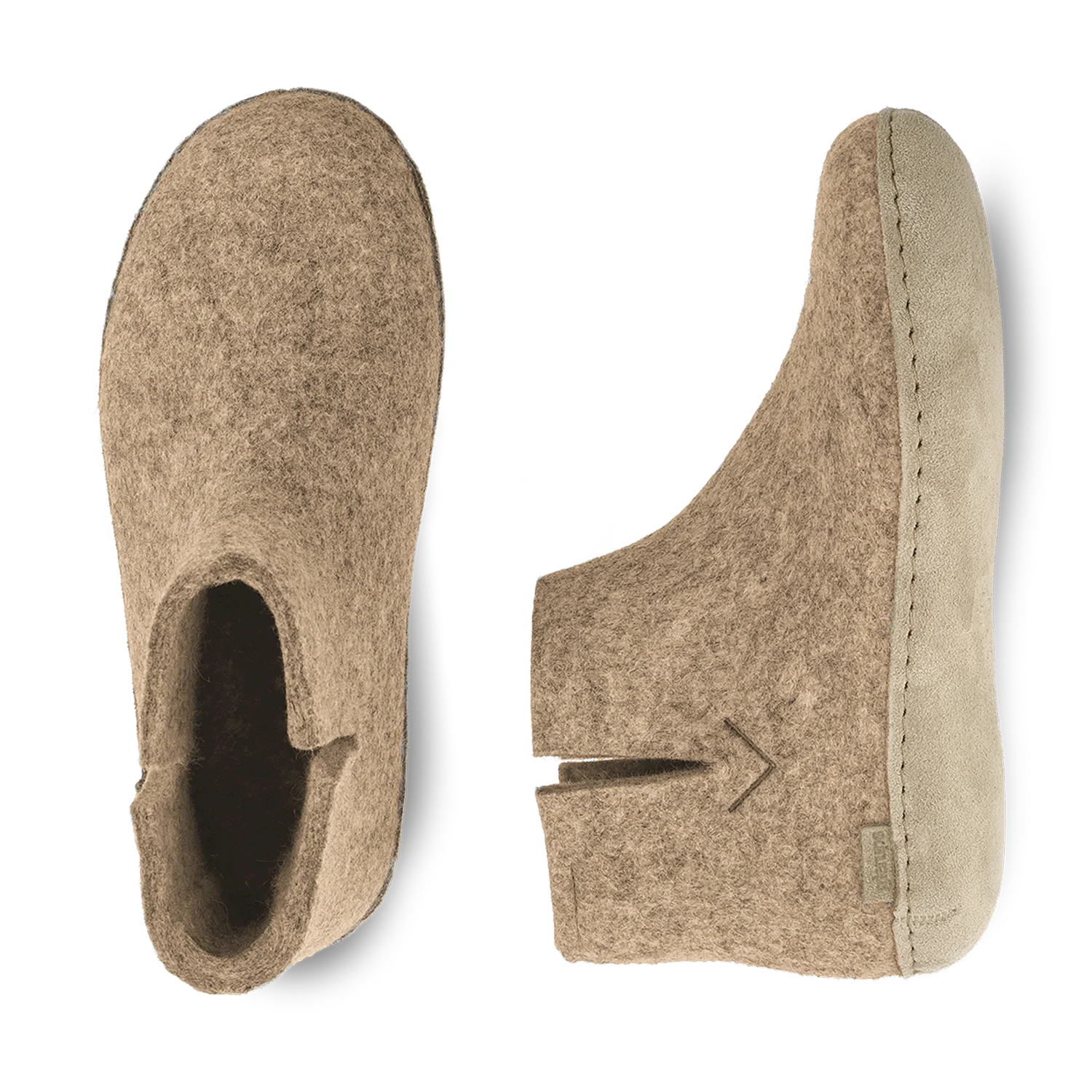 Glerups Boot Sand - Leather Sole - Image 3