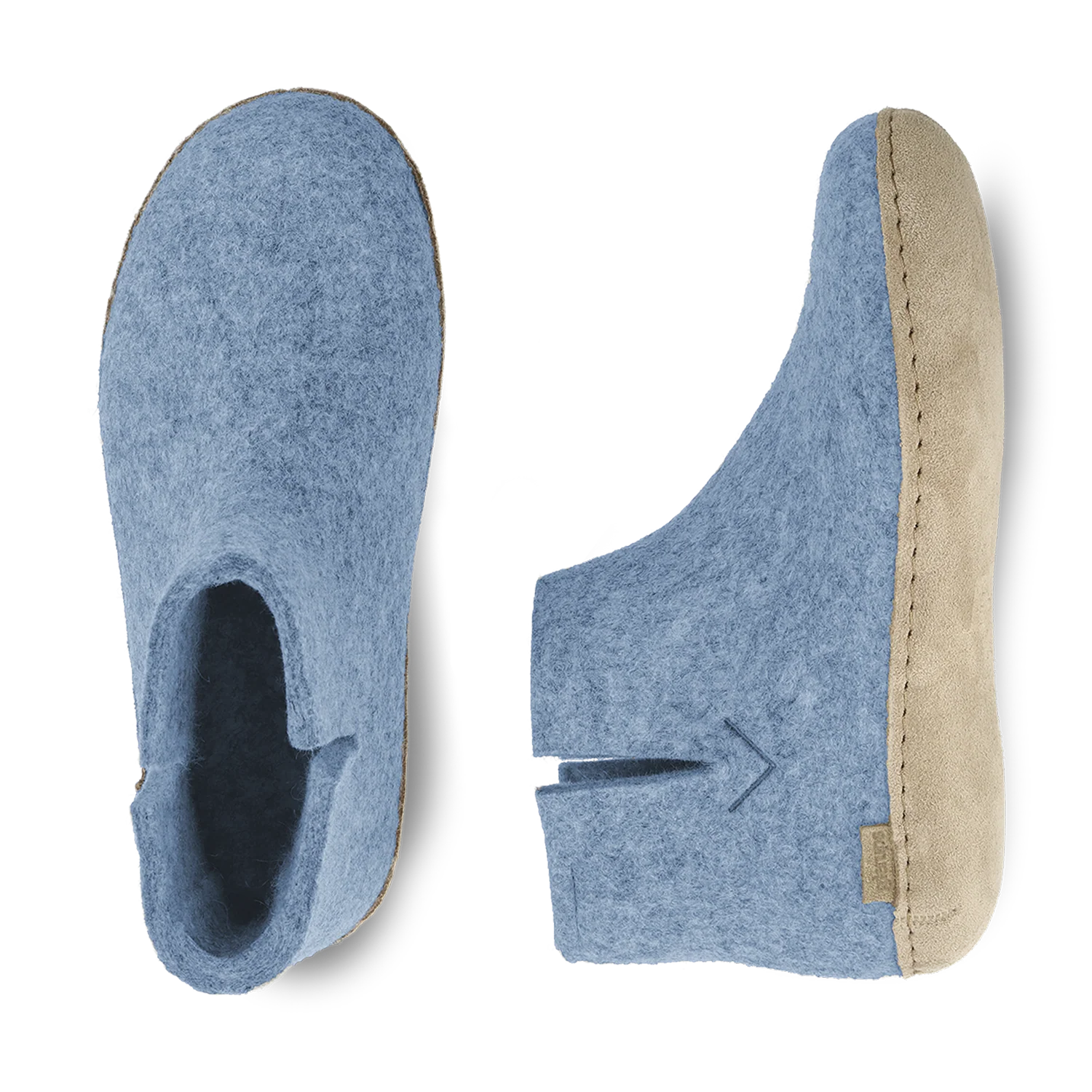 Glerups Boot Sky - Leather Sole - Image 3