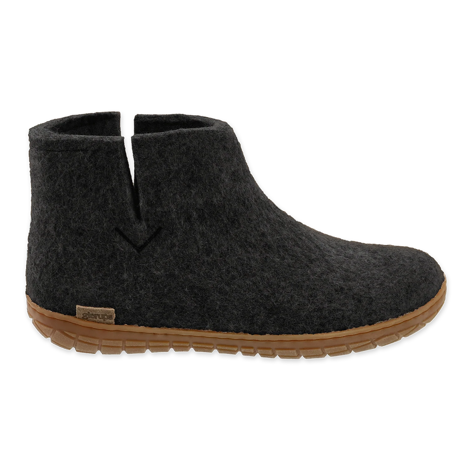 Glerups Boot Charcoal - Rubber Sole - Image 2