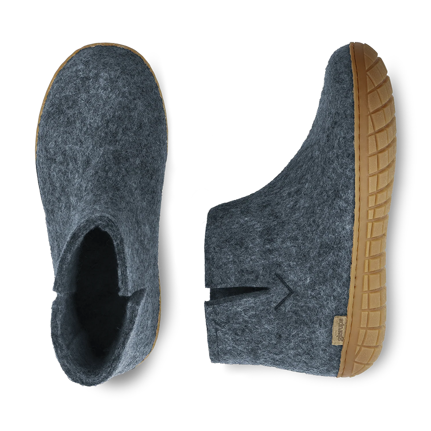 Glerups Boot Denim - Rubber Sole - Image 3