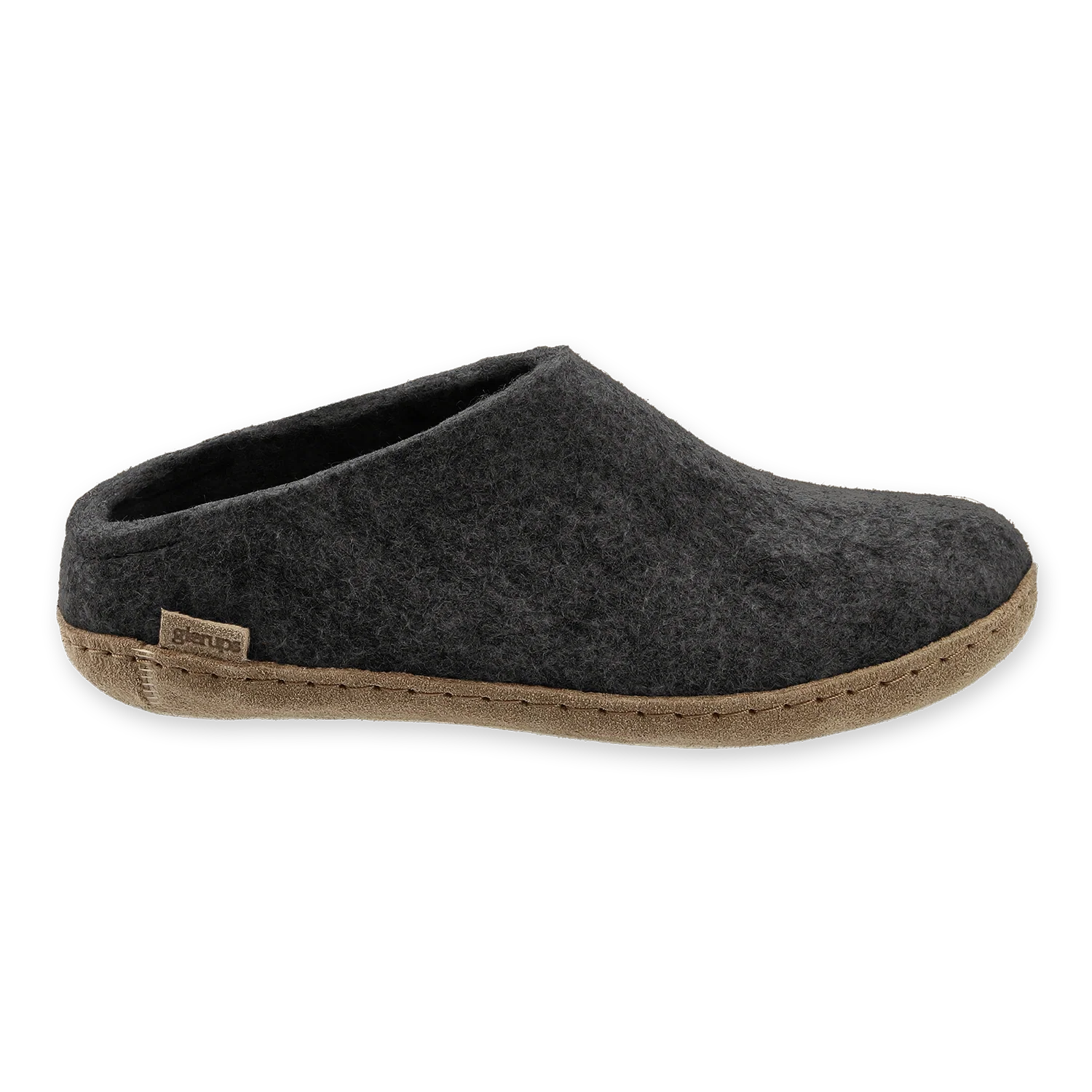 Glerups Slip-on Charcoal - Leather Sole - Image 2