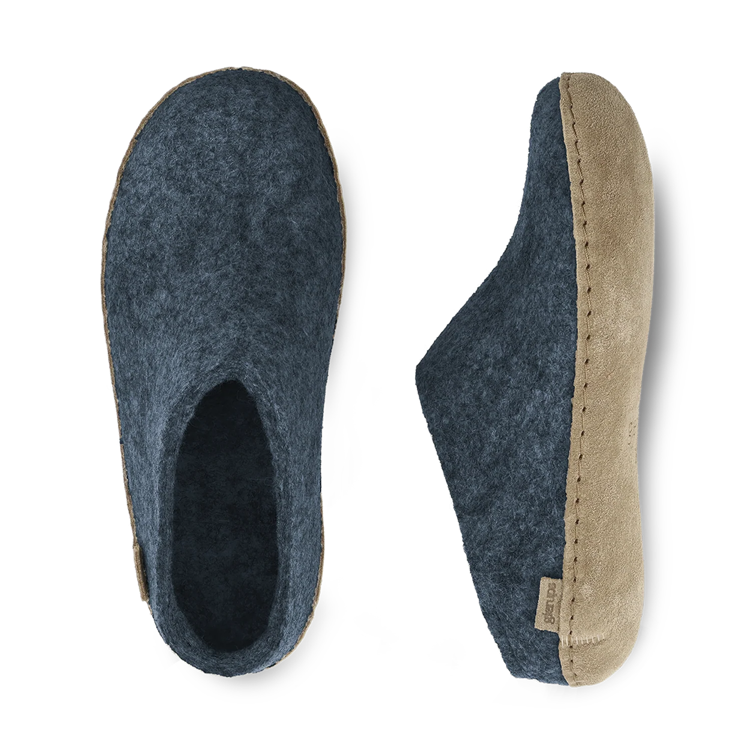 Glerups Slip-on Denim - Leather Sole - Image 3