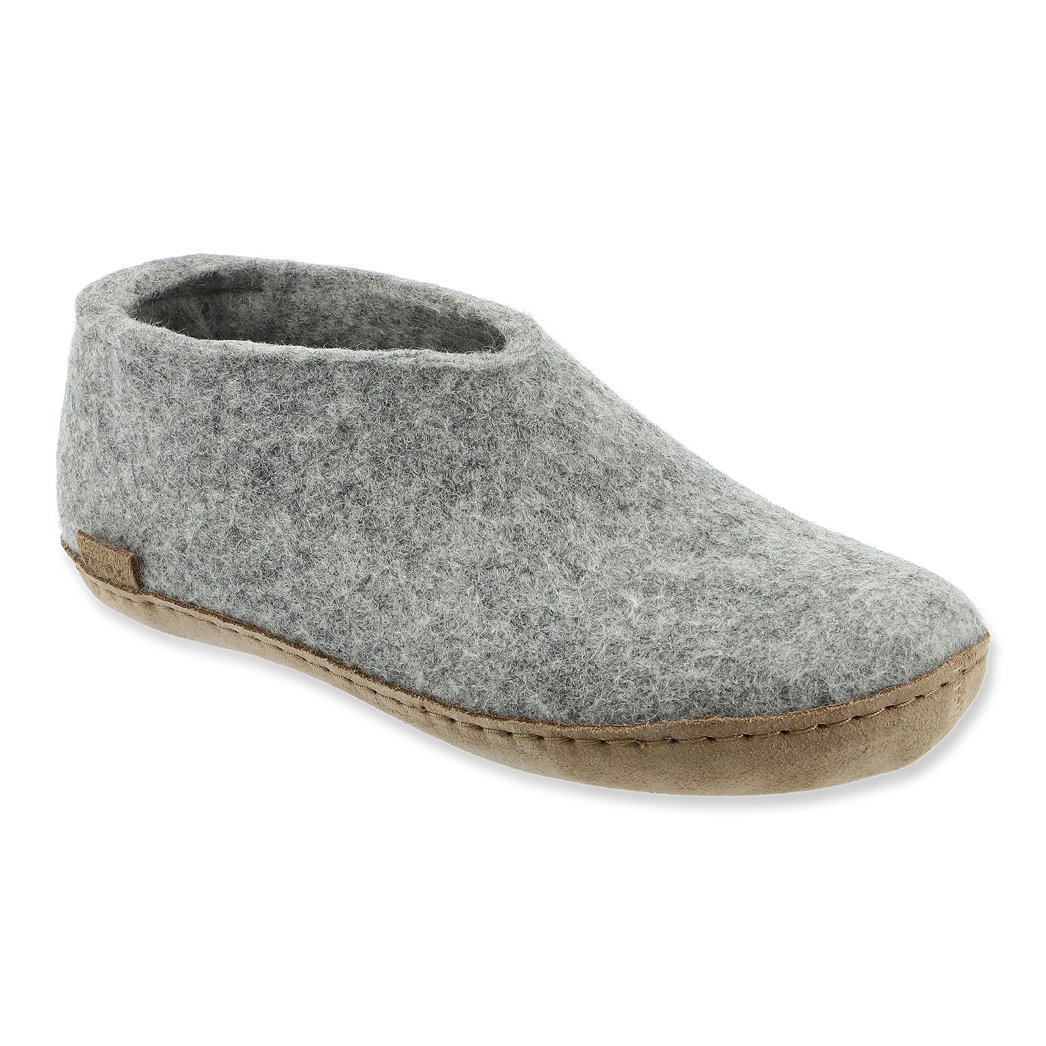 Glerups Shoe Grey - Leather Sole