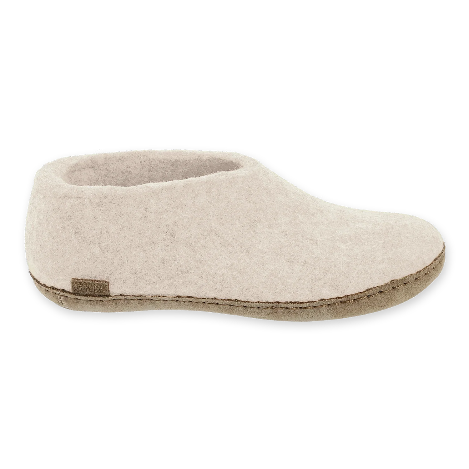 Glerups Shoe White - Leather Sole - Image 2
