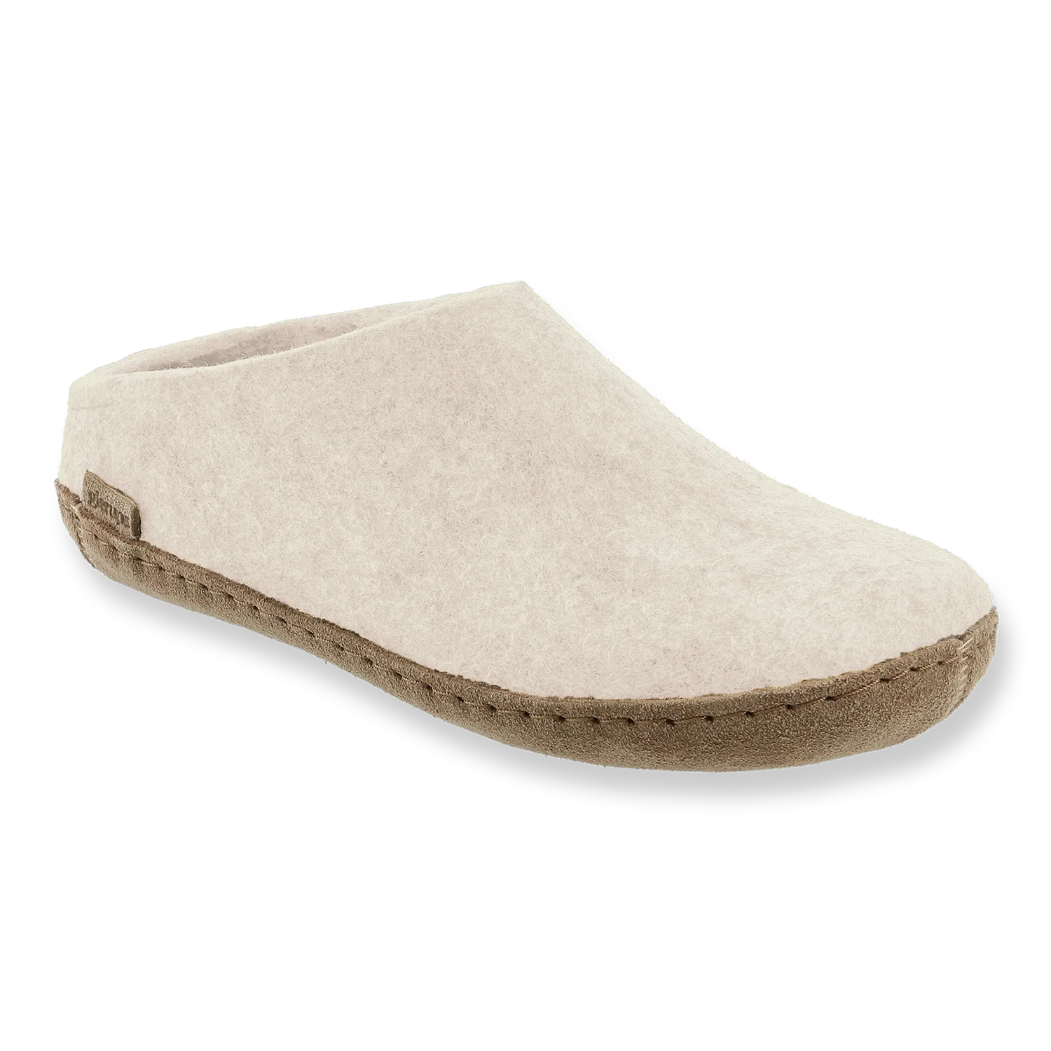 Glerups Slip-on White - Leather Sole