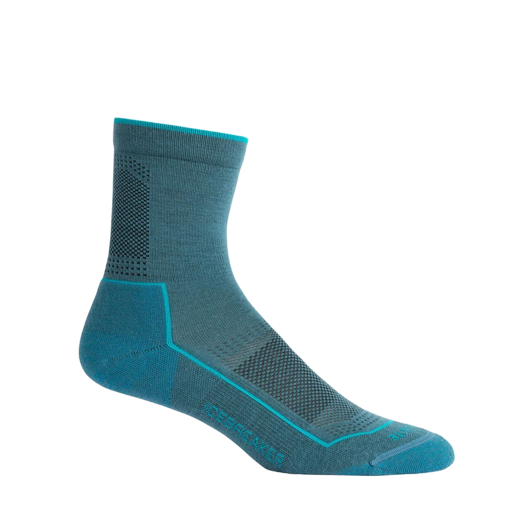 Icebreaker Women's Hike Cool-Lite™ 3Q Crew Blue Spruce