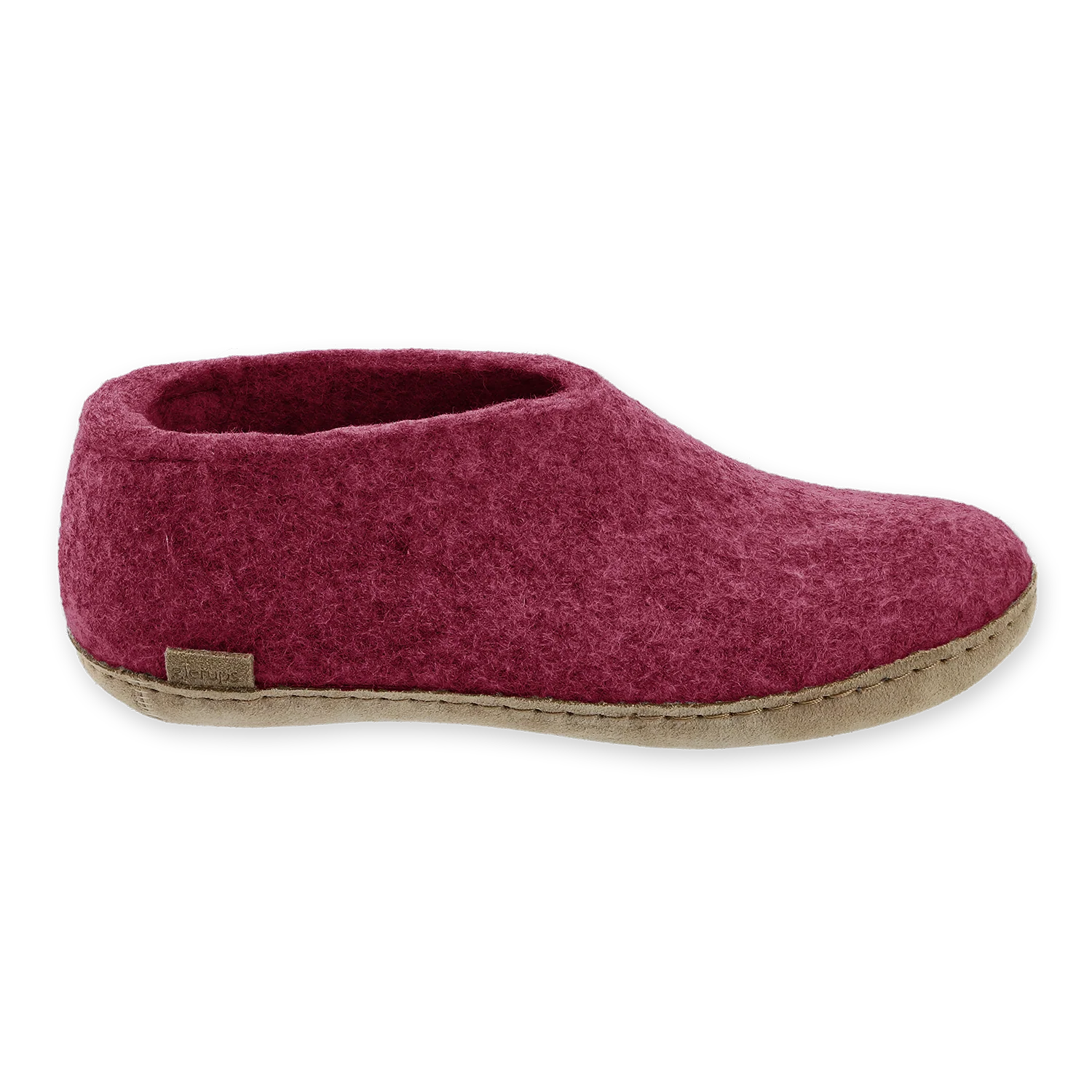 Glerups Shoe Cranberry - Leather Sole - Image 2