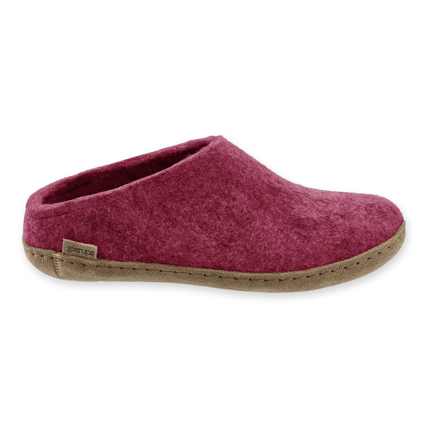 Glerups Slip-on Cranberry - Leather Sole - Image 2