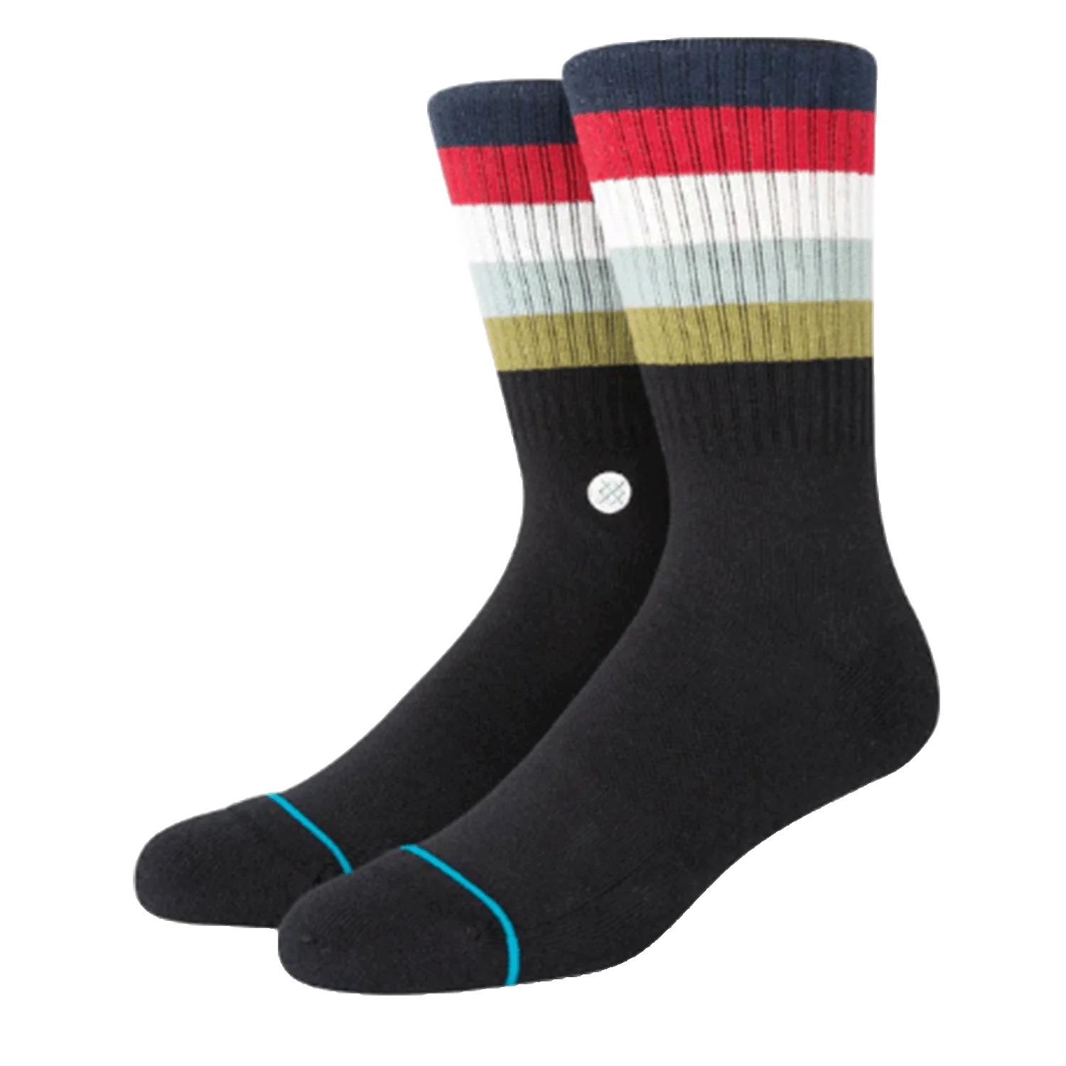 Stance Men’s Maliboo Crew Socks Multi-Coloured