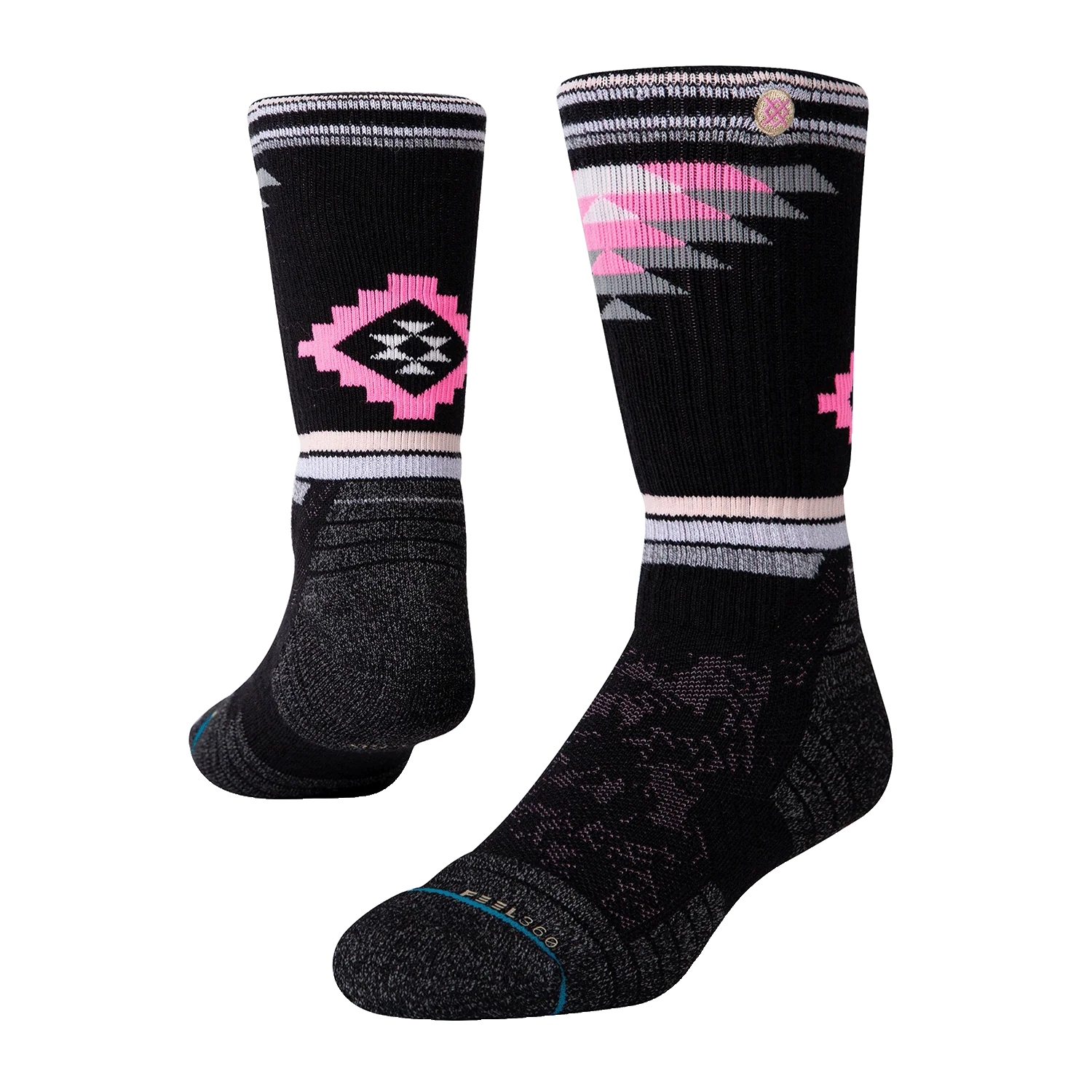 Stance Men's Adventure Ruby Valley Crew Black